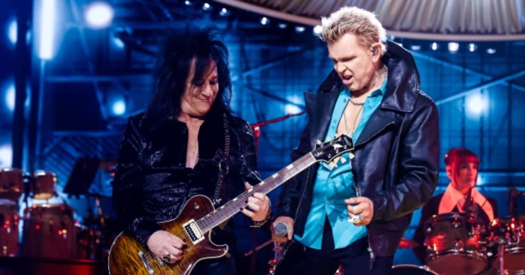 Billy Idol e Steve Stevens serão homenageados em Los Angeles com uma celebração gratuita no dia anterior à entrada dos dois no Rock & Roll Hall of Fame (Crédito: John Parra)